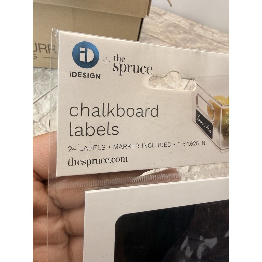 144 Blackboard Chalk Board Stickers Kitchen Jar Tags Removable Chalkboard Labels - Picture 5 of 6